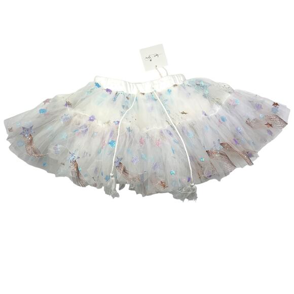 NWT Love & Grow Pearl Sparkle Skort Skirt - Picture 1 of 7